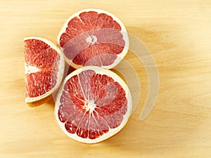 Delicious grapefruits