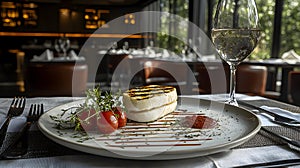 Grilled Halloumi with Cherry Tomatoes