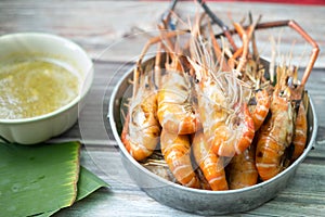 Delicious Grilled Prawns