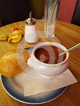 Delicious gulash Suppe photo