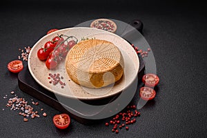 Delicious hard craft cheese made from cow or goat milk