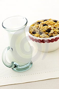 Delicious and healthy granola