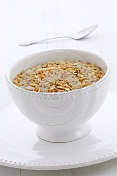 Delicious and healthy granola cereal