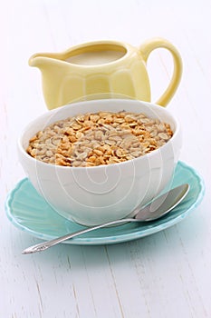 Delicious and healthy granola cereal