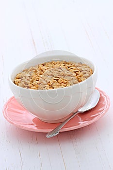 Delicious and healthy granola cereal