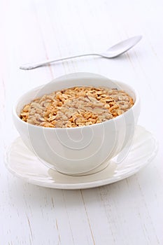 Delicious and healthy granola cereal