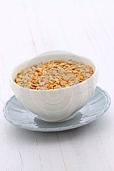 Delicious and healthy granola cereal