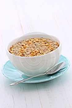 Delicious and healthy granola cereal