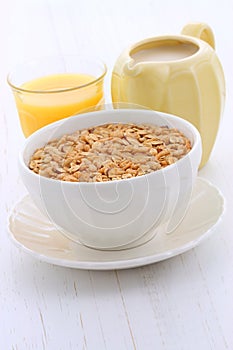 Delicious and healthy granola cereal