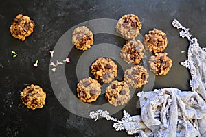 Delicious and Healthy Homemade Chocolate Chip Cookies with Almond Butter and Oats