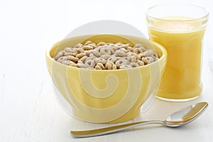 Delicious and healthy honey nuts cereal