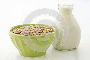 Delicious and healthy honey nuts cereal