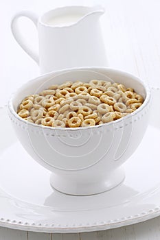 Delicious and healthy honey nuts cereal