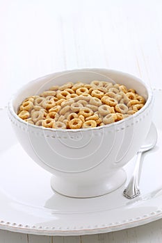 Delicious and healthy honey nuts cereal