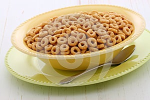 Delicious and healthy honey nuts cereal