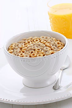 Delicious and healthy honey nuts cereal