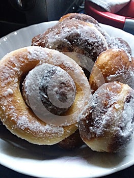 Delicious home made donuts