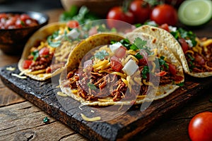 Delicious Homemade Beef Tacos with Fresh Ingredients