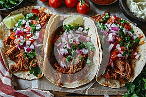 Delicious Homemade Chicken Tacos with Fresh Salsa