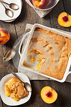 Delicious Homemade Peach Cobbler