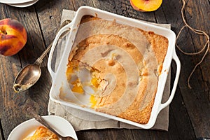 Delicious Homemade Peach Cobbler