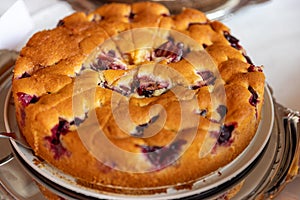 Delicious Homemade Plum cake