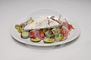 Delicious Horiatiki Greek Salad photo