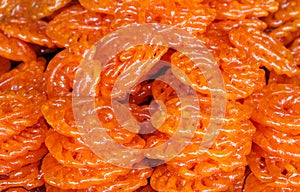 Delicious Indian sweet jalebi
