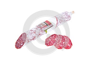 Delicious italian felino salami stick.