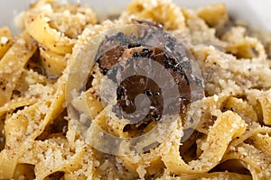 Delicious italian pasta. Homemade traditional italian cuisine