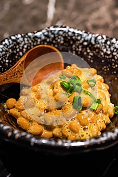 A delicious Japanese dish, natto
