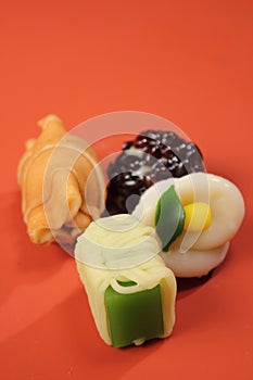 Delicious Japanese style sweets food relaxation