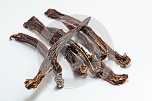 Delicious jerky beef without spices and salt.