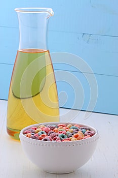 Delicious kids cereal loops