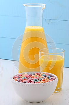 Delicious kids cereal loops