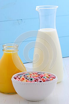 Delicious kids cereal loops