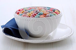 Delicious kids cereal loops