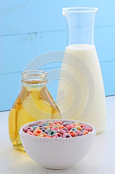 Delicious kids cereal loops