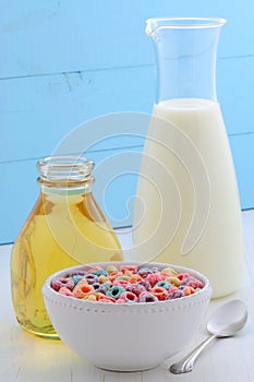 Delicious kids cereal loops