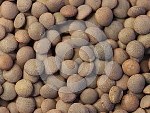 Delicious lentils healthy natural legumes needed background photo