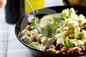 Delicious lunch salad