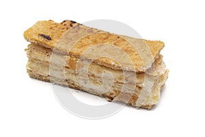 A delicious millefeuille piece of fruit photo