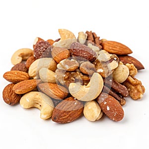 Delicious Mixed Nuts Pile photo