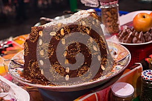 Delicious moroccan cake