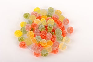 delicious multicolored fruit delights