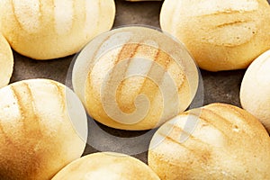 Delicious and nutritious almojabanas or pandebono, a food based on cassava flour and cheese photo