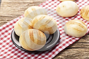 Delicious and nutritious almojabanas or pandebono, a food based on cassava flour and cheese