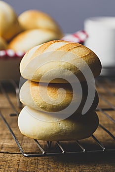 Delicious and nutritious almojabanas or pandebono, a food based on cassava flour and cheese