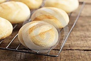 Delicious and nutritious almojabanas or pandebono, a food based on cassava flour and cheese photo