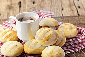 Delicious and nutritious almojabanas or pandebono, a food based on cassava flour and cheese